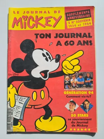Le Journal de Mickey n°2209 : Spécial 60 Ans