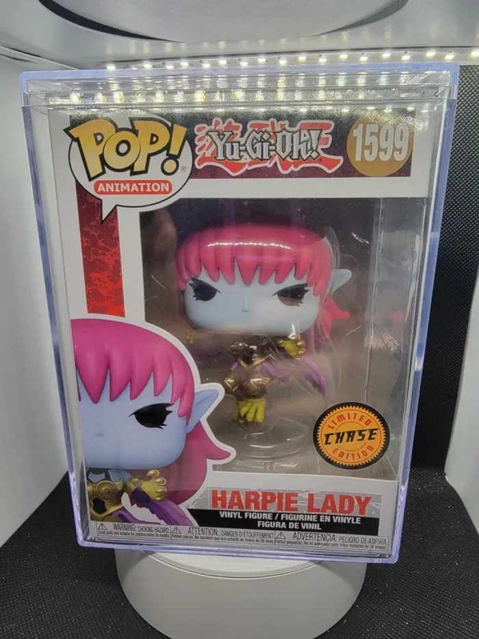 Pop Harpie Lady Chase Yugioh + Hardcase