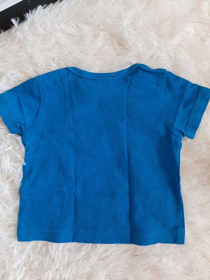 Tee-shirt bleu sunshine - photo numéro 3