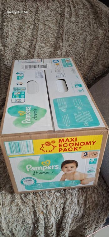 Couches pampers Harmonie taille 3 