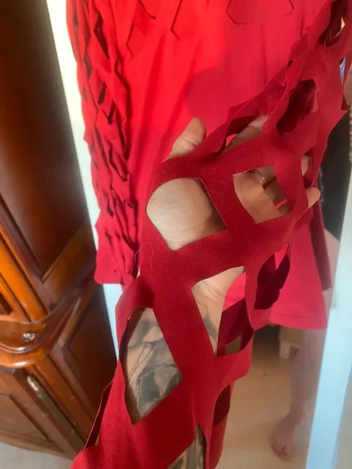 Haut rouge - photo numéro 4