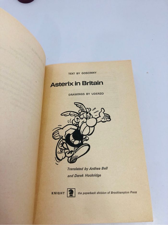 Asterix in Britain édition en anglais vintage - photo numéro 3