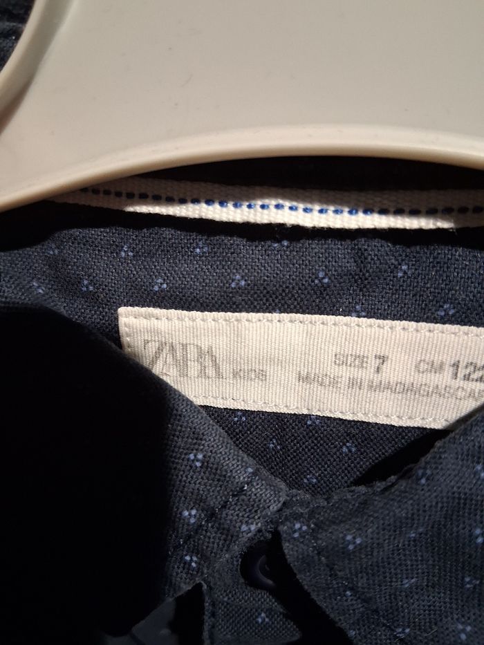 Chemise a manches longues taille 7 ans zara - photo numéro 3
