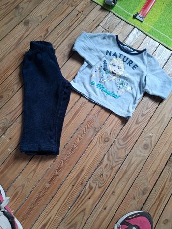 Pyjama reine des neiges taille 3 ans