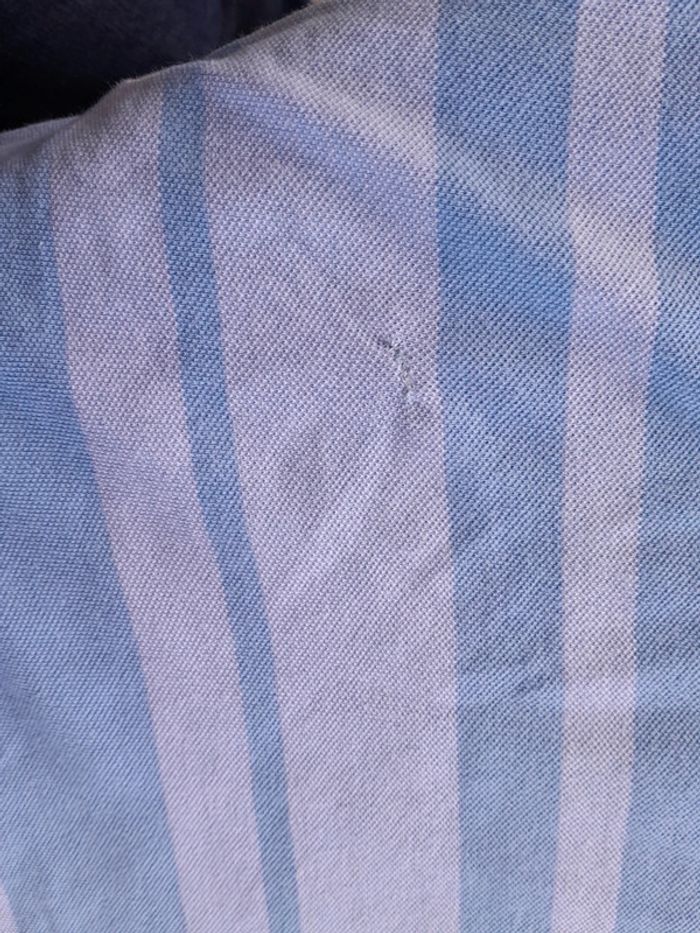 Polo rayé Chaps modèle natural strech grand L - photo numéro 12