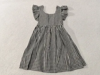 Robe vichy noir kiabi 8 ans
