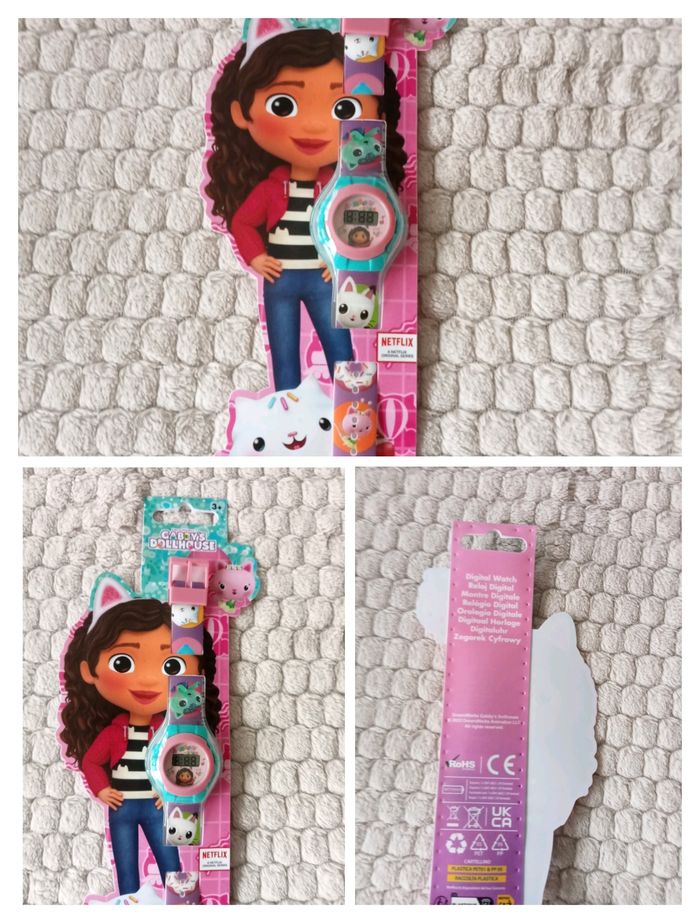 Montre digitale Gabby chat