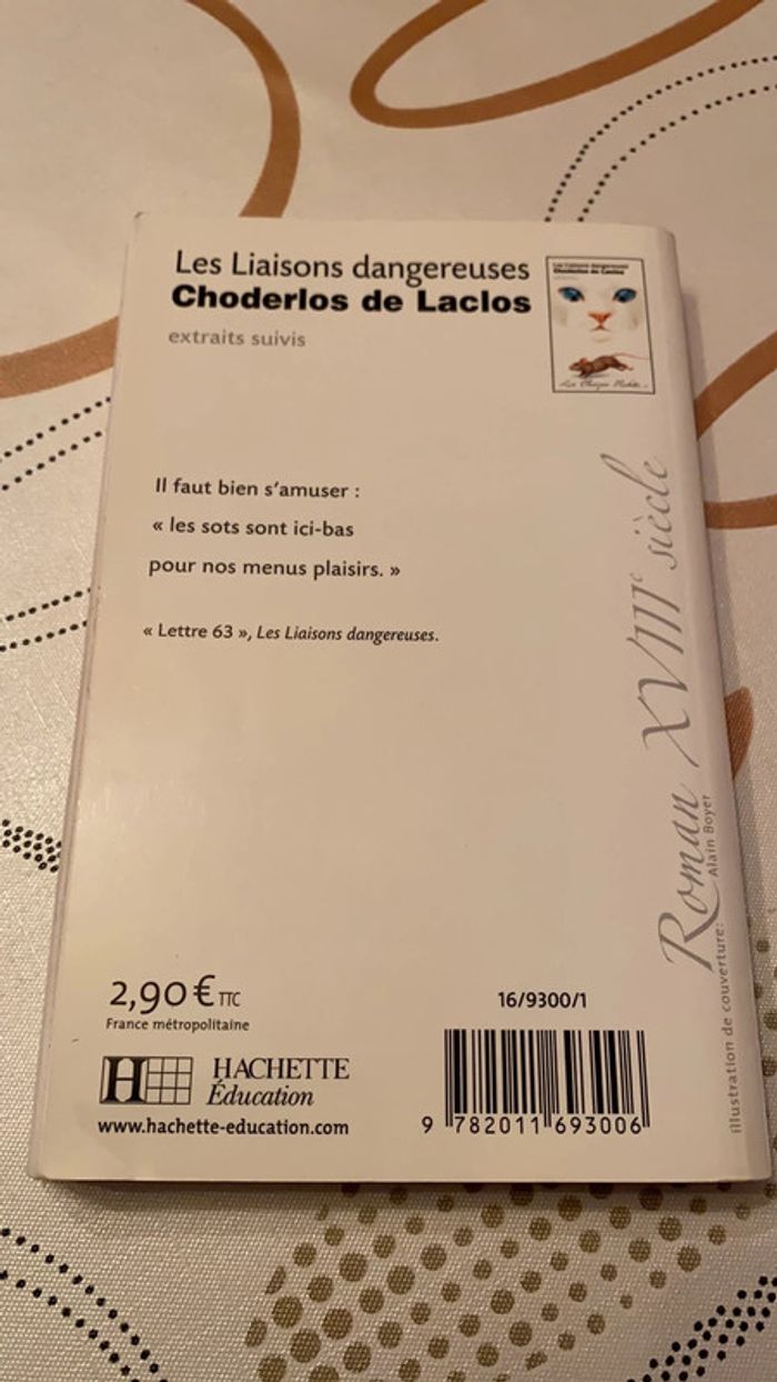 Livre les liaisons dangereuses - photo numéro 2