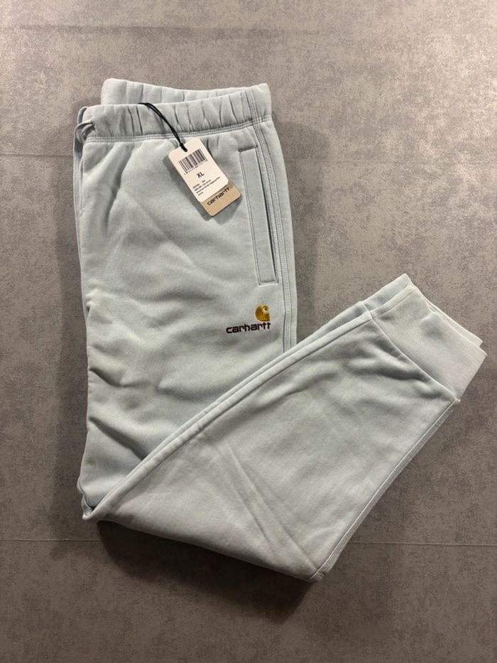 Jogging Carhartt American script Taille Xl Bleu clair Neuf avec étiquette