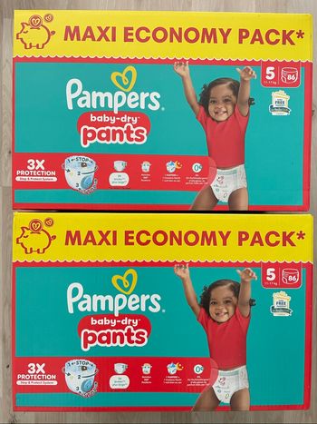 Pampers pants taille 5