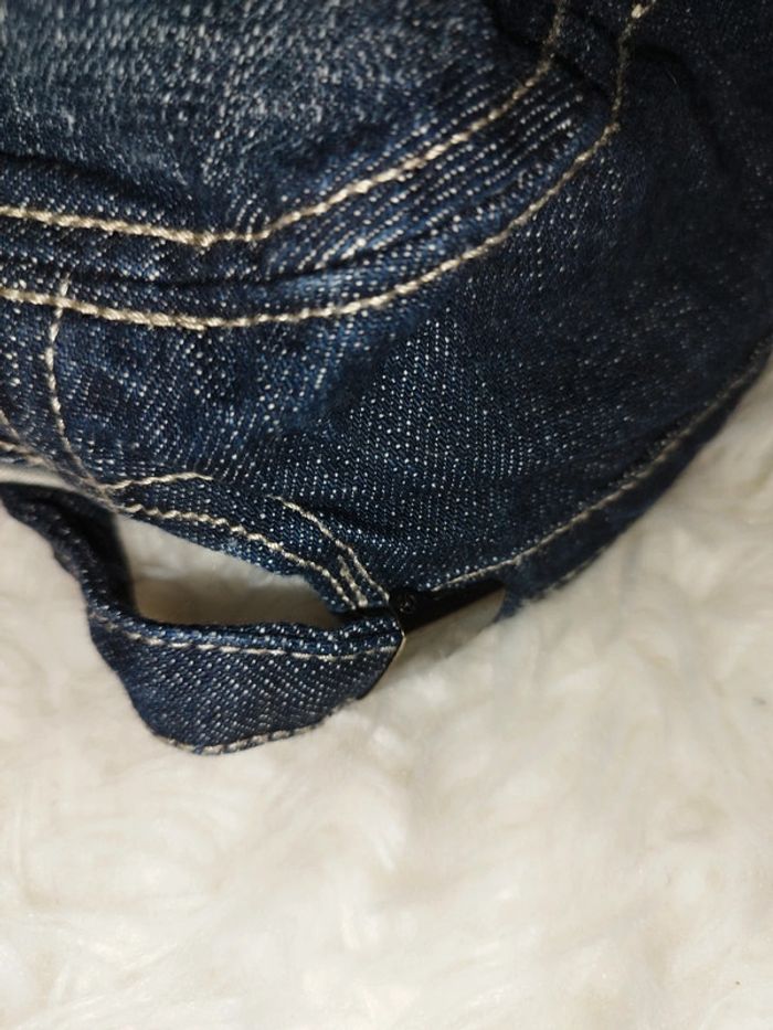 Casquette en jeans bébé - photo numéro 2