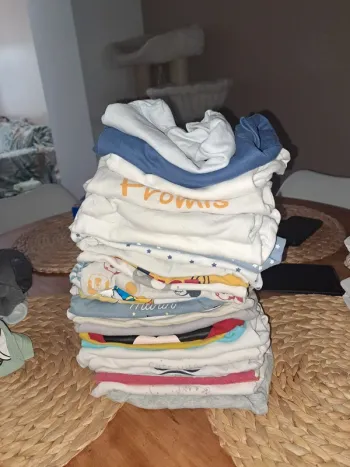 Lot de 29 bodys manches courtes
