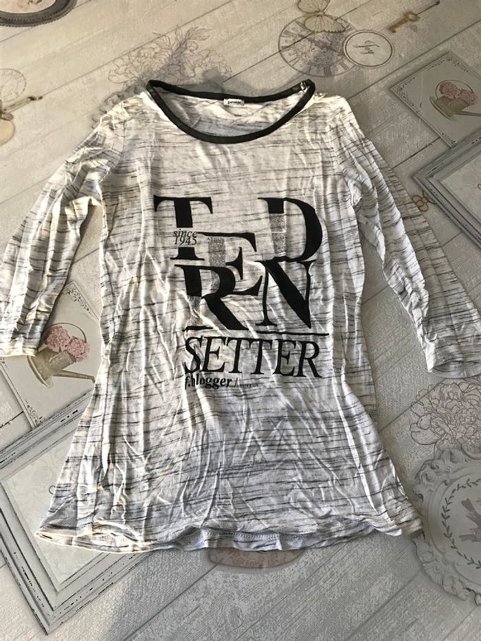 Tee shirt manche 3/4