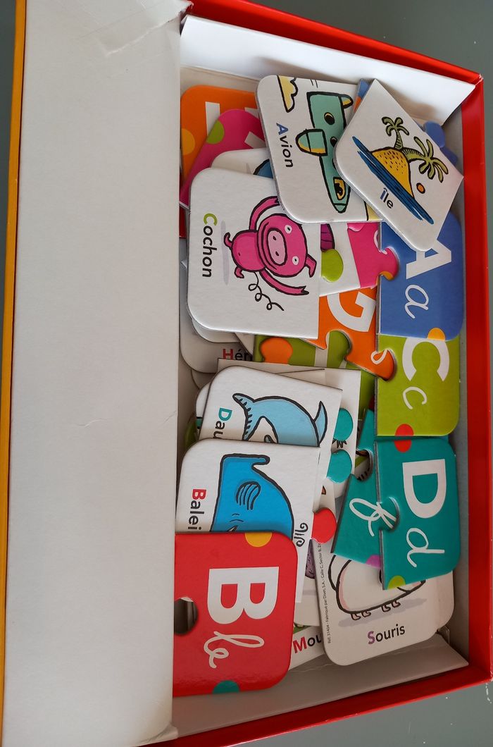 Jeu de lettres la petite école Nathan 3-5ans - photo numéro 6