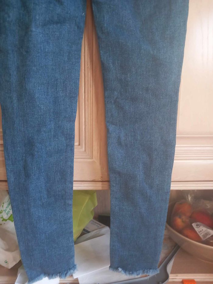 Jeans avec bas effiloché T38 Daysie - photo numéro 7