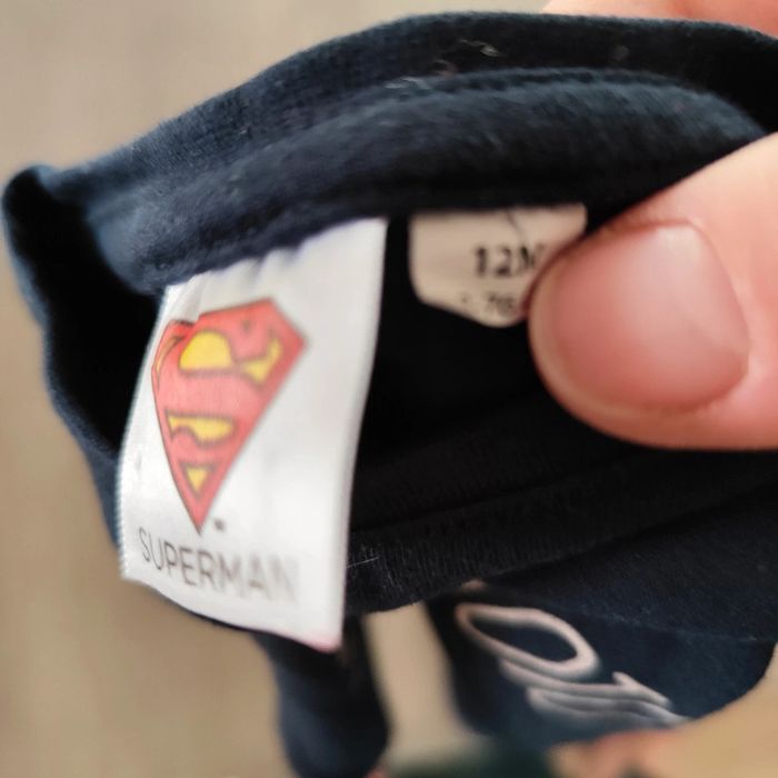 Tee shirt superman 12 mois - photo numéro 2
