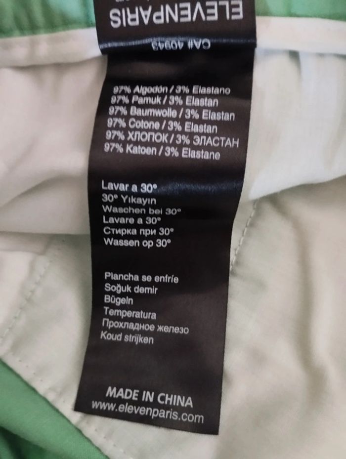 Pantalon Chino elevenparis - photo numéro 6