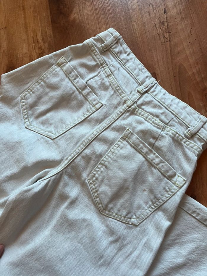 Jeans wide leg blanc - photo numéro 2