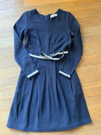 Robe marine Petit Bateau XS