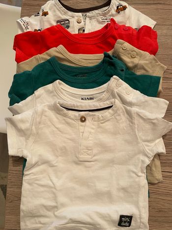 Lot tee-shirt Kiabi