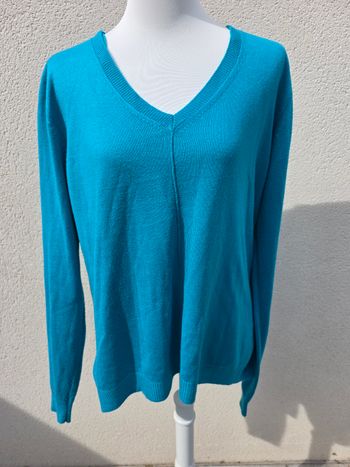 Pull bleu taille L C&A