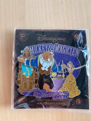 Mickey magicien belle bête beauty beast mini jumbo disney Disneyland Paris