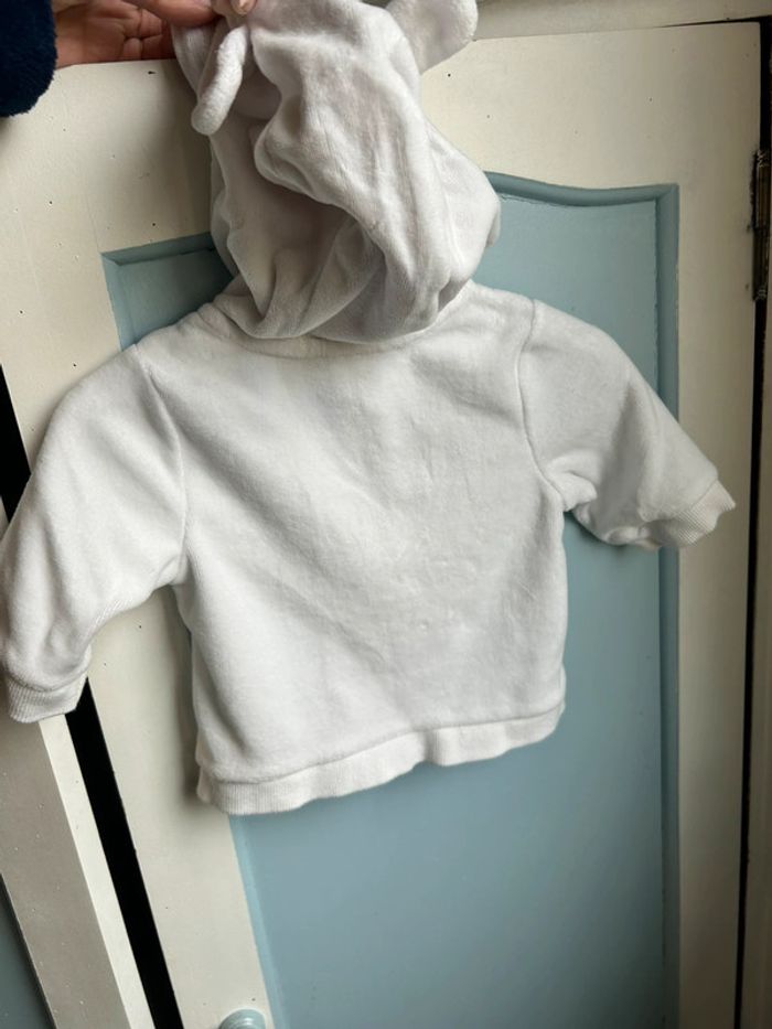 Gilet polaire , blanc orchestra,1 mois - photo numéro 4