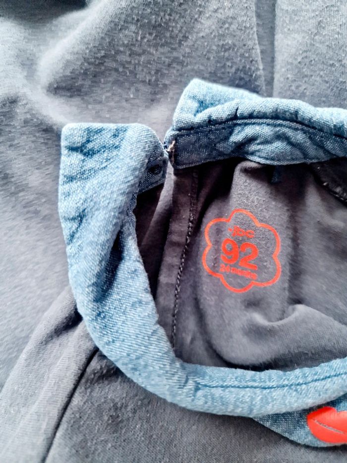 JBC - Ensemble tee-shirt manches longues, col claudine + pantalon (2 ans) - photo numéro 5