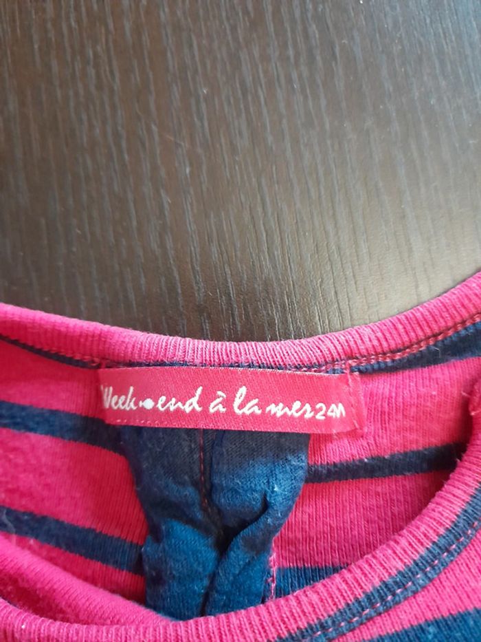 T-shirt rose 24mois - photo numéro 4