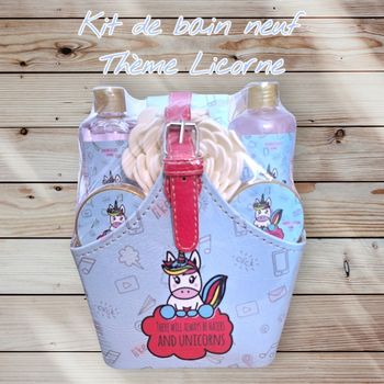🦄🛁 Coffret bain licorne Pokhara – neuf 🛁🦄