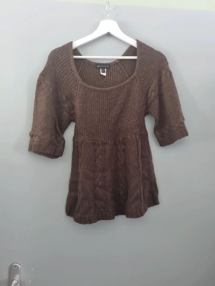 Pull manches 3/4 femme