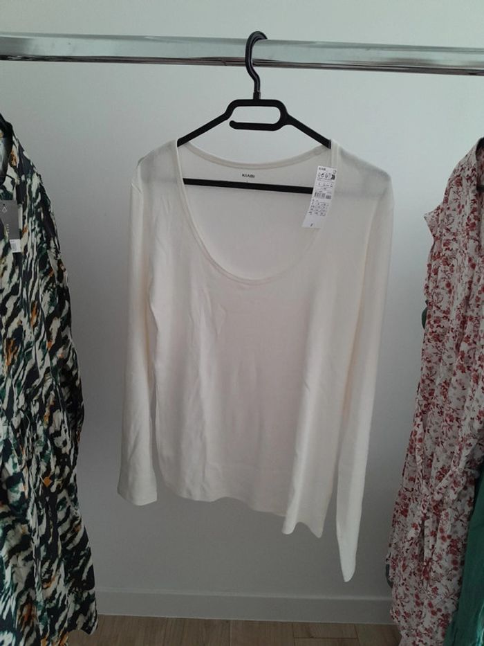 T-shirt manches longues femme L