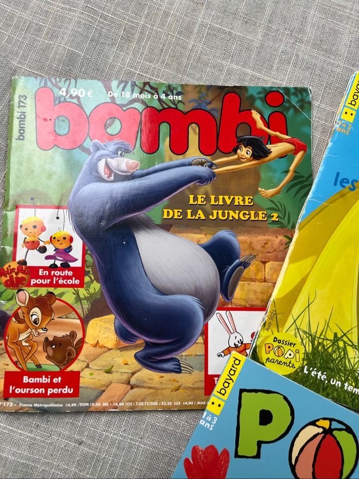 Lot de magazines Popi et Bambi - photo numéro 2