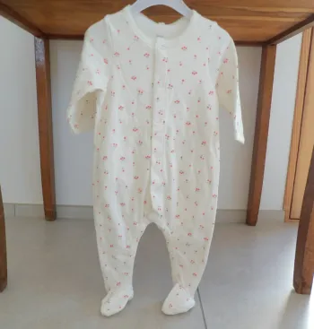 Pyjama fille Petit Bateau 6 mois