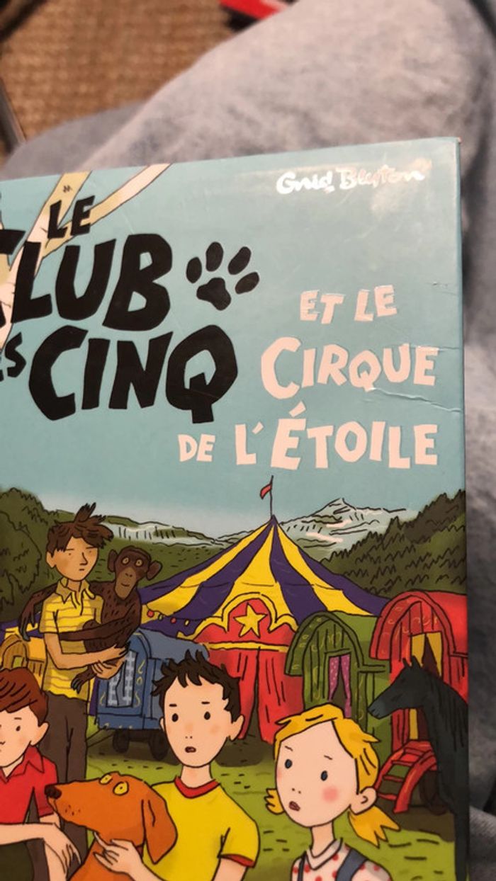 Livre « le club des cinq et le cirque de l’étoile » - photo numéro 8
