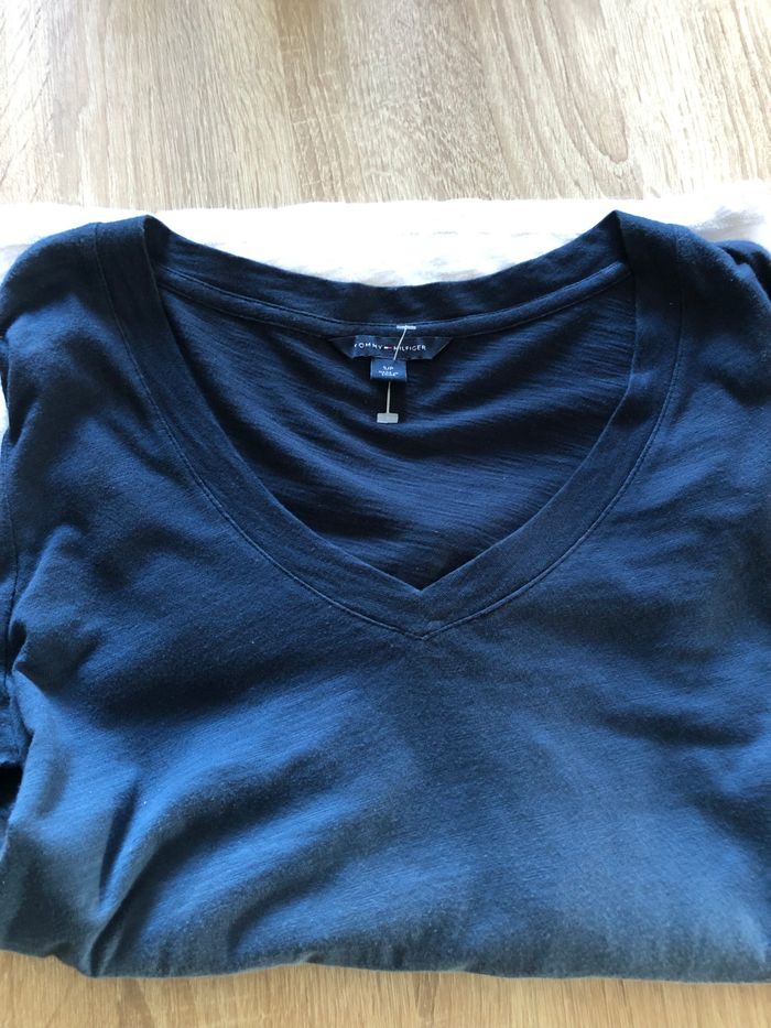 Polo bicolore tommy hilfiger S - photo numéro 7