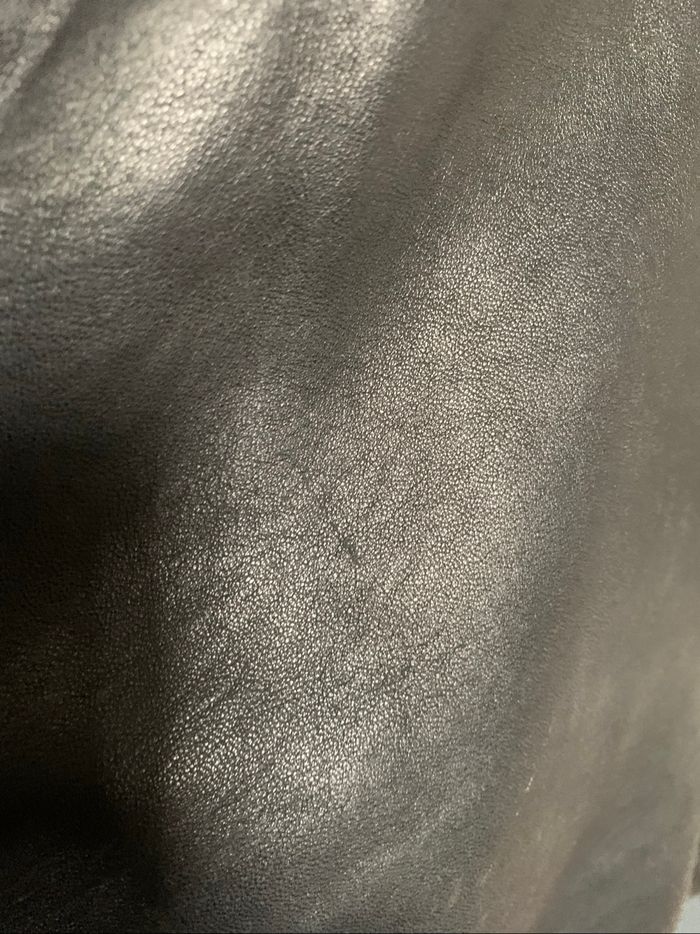 Manteau cuir noir taille 50 devred - photo numéro 7