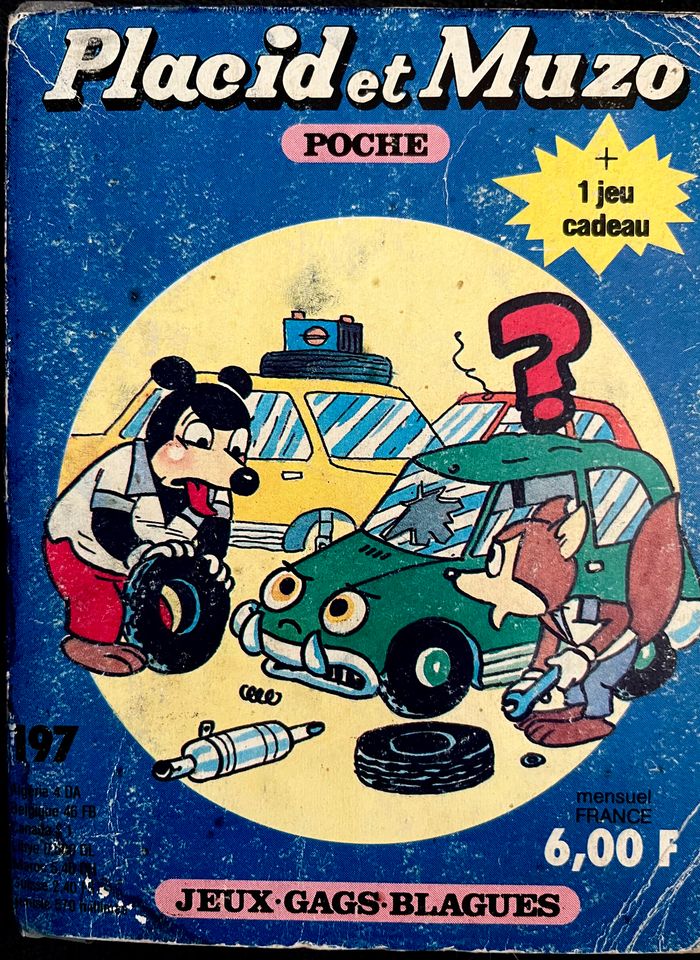 Lot de 2 placid et muzo poche 197 et 277