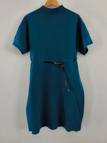 Robe pull taille L/XL (40-42) neuve bleu pétrole