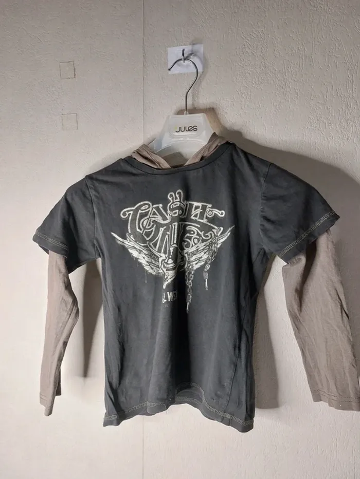 Tee-shirt manche longue "BKL" - photo numéro 3