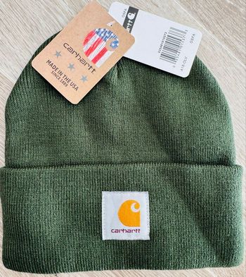 Bonnet carhartt kaki neuf 
