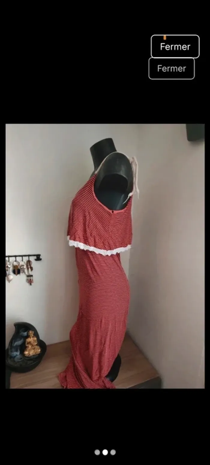 Robe maxi fine taille 38 - photo numéro 2