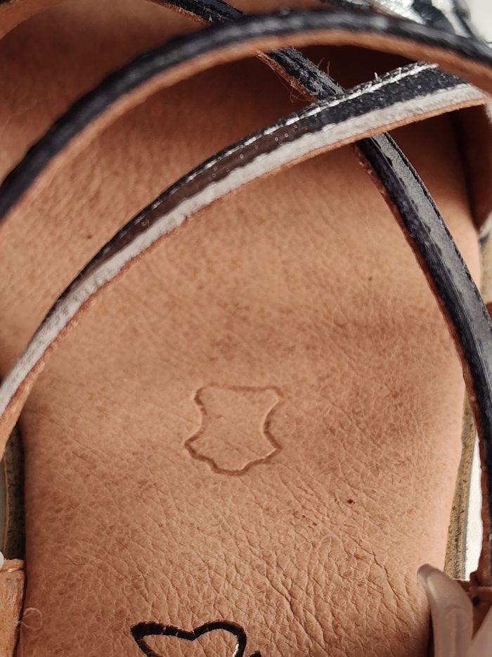 Sandales caprice en cuir véritable - photo numéro 6