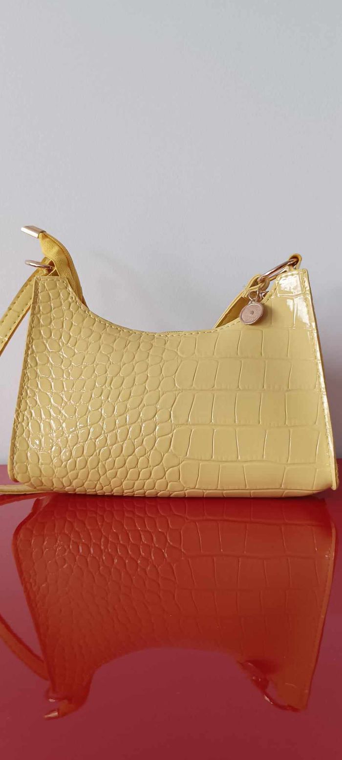 Petit sac à main jaune - photo numéro 4