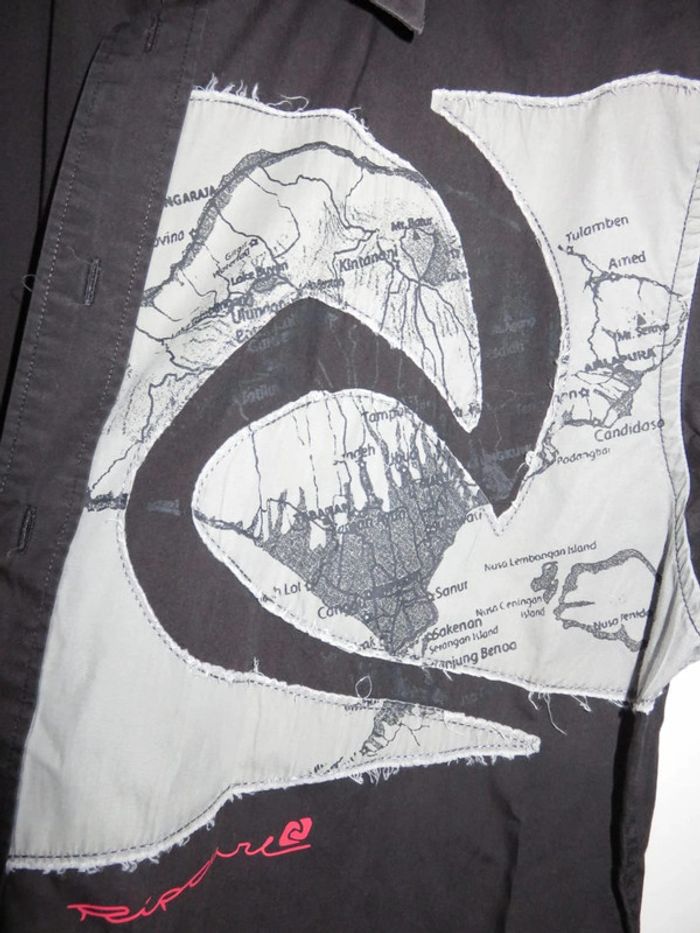 Chemisette marron Rip Curl Taille L - photo numéro 2