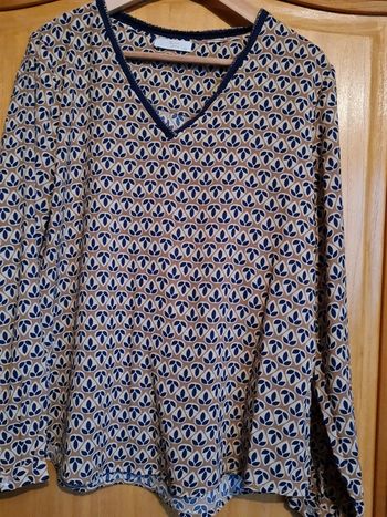 Blouse à motifs
