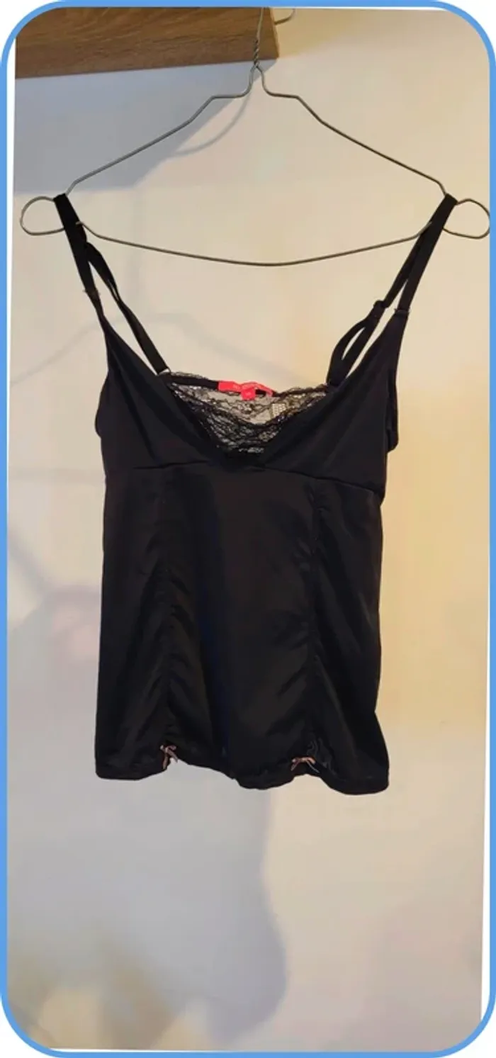 Débardeur de pyjama - Marque No Excuse - Noir - Femme - Taille M
