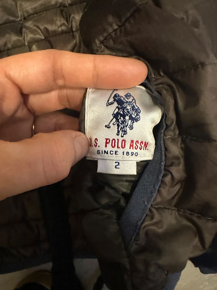 Veste légère demi-saison U.S. Polo Assn. - Taille 92 - photo numéro 4
