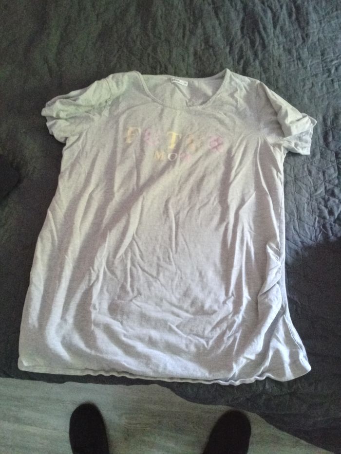 Tee-shirt manches courtes grossesse - photo numéro 4