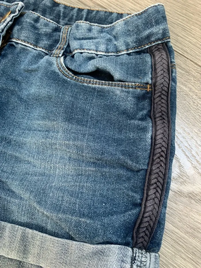 Short en jean TAO 10ans - photo numéro 2
